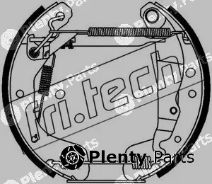 fri.tech. 16112 — Brake Shoe Set Kit premounted