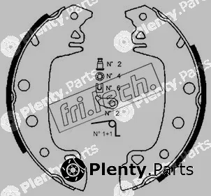 fri.tech. 1088.204K — Brake Shoe Set
