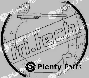 fri.tech. 16291 — Brake Shoe Set Kit premounted