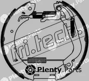 fri.tech. 16455 — Brake Shoe Set Kit premounted