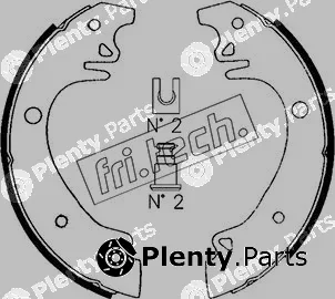fri.tech. 1079.178 — Brake Shoe Set