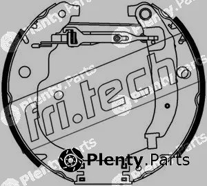 fri.tech. 16423 — Brake Shoe Set Kit premounted