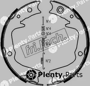 fri.tech. 1110.337K — Brake Shoe Set, parking brake