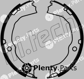 fri.tech. 1253.685 — Brake Shoe Set, parking brake