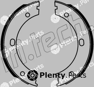 fri.tech. 1253.746 — Brake Shoe Set, parking brake