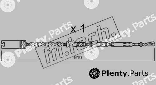 fri.tech. SU.282 — Warning Contact, brake pad wear