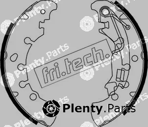 fri.tech. 1034.115 — Brake Shoe Set
