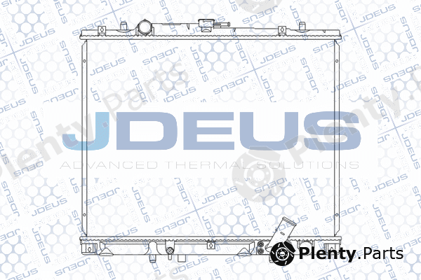 Jdeus M-0180360 — Radiator, engine cooling