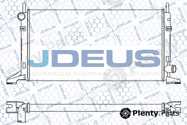 Jdeus M-0120110 — Radiator, engine cooling