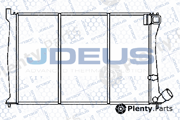Jdeus M-0210050 — Radiator, engine cooling
