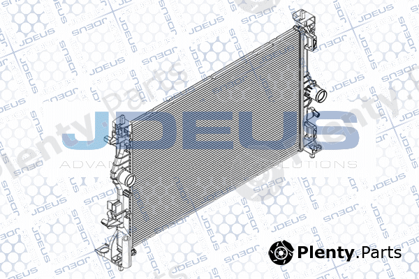 Jdeus RA0201200 — Radiator, engine cooling