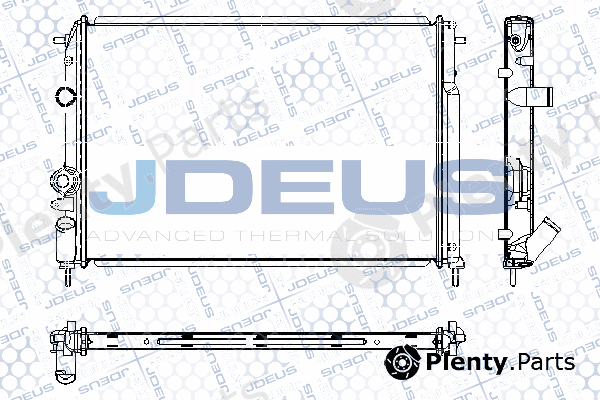 Jdeus RA0230540 — Radiator, engine cooling