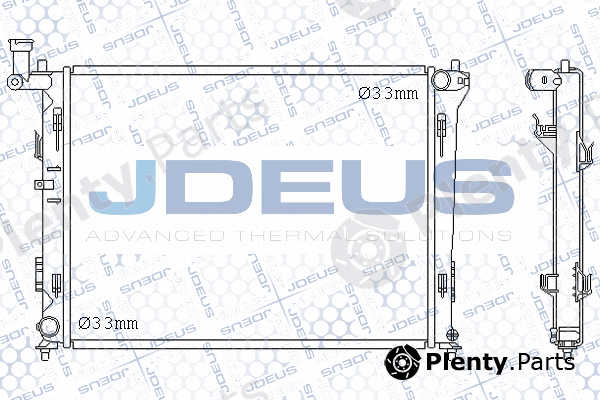 Jdeus M-0540280 — Radiator, engine cooling