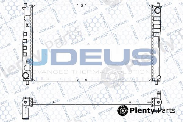 Jdeus M-0650030 — Radiator, engine cooling