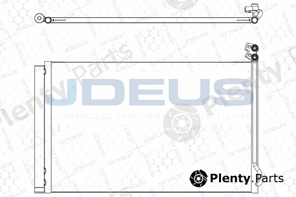 Jdeus M-7800030 — Condenser, air conditioning