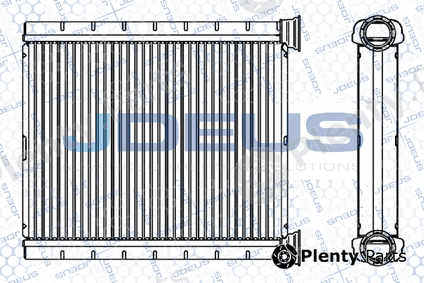 Jdeus RA2190880 — Heat Exchanger, interior heating