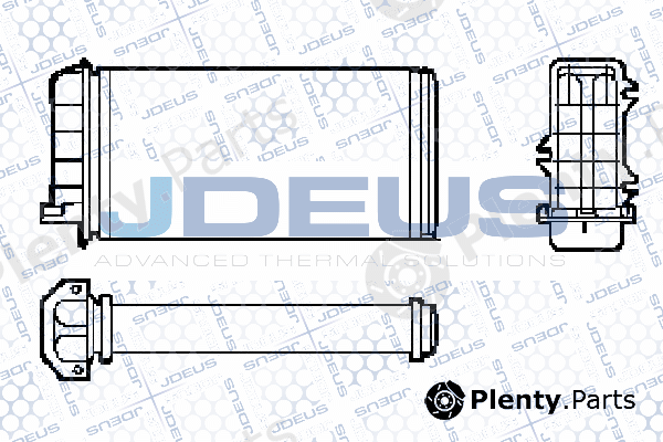Jdeus RA2110420 — Heat Exchanger, interior heating