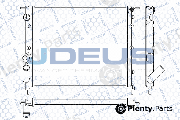 Jdeus RA0230431 — Radiator, engine cooling