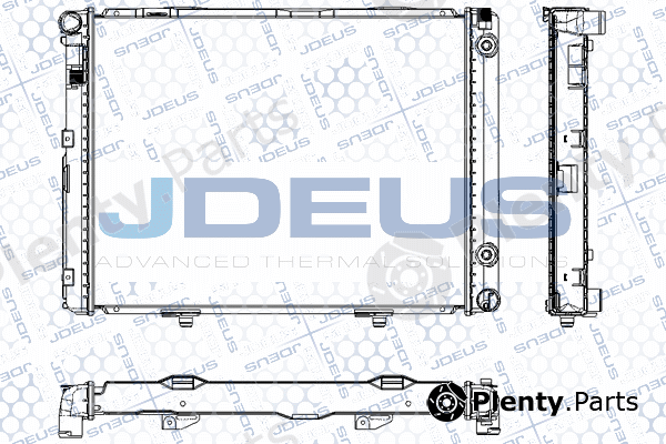 Jdeus RA0170110 — Radiator, engine cooling