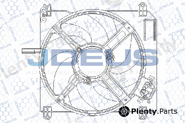 Jdeus EV817000 — Fan, engine cooling