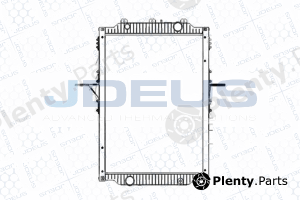 Jdeus M-1310600 — Radiator, engine cooling