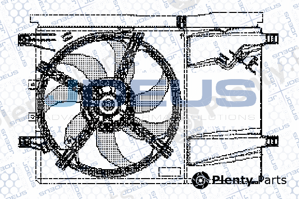 Jdeus EV11M670 — Fan, engine cooling