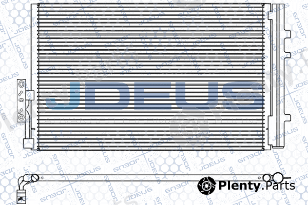 Jdeus 705M29 — Condenser, air conditioning