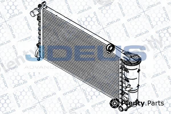 Jdeus RA0360140 — Radiator, engine cooling