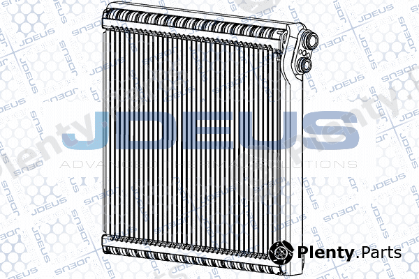 Jdeus RA9111210 — Evaporator, air conditioning