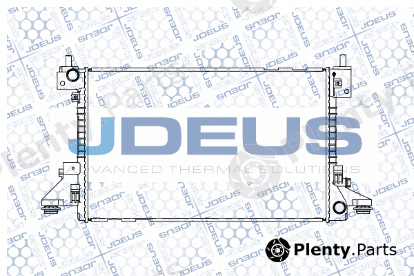 Jdeus M-0201310 — Radiator, engine cooling