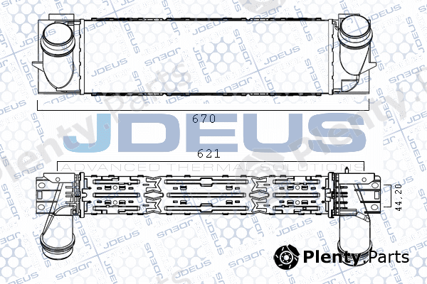 Jdeus M-805069A — Charge Air Cooler