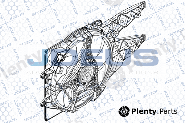 Jdeus EV884900 — Fan, engine cooling