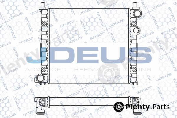 Jdeus 025V05 — Radiator, engine cooling