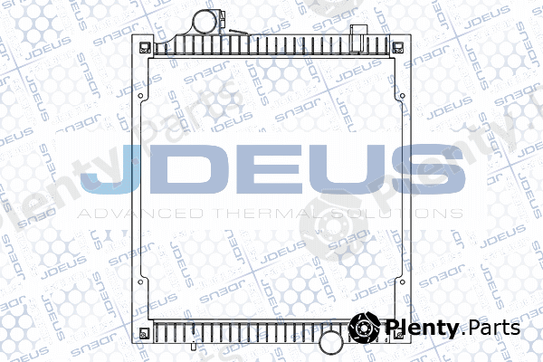 Jdeus 099M11 — Radiator, engine cooling