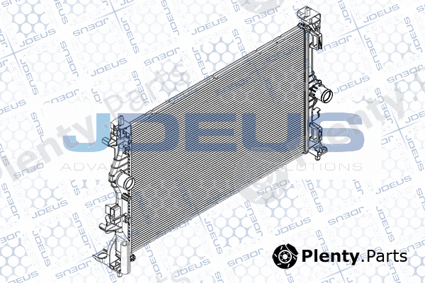 Jdeus RA0201240 — Radiator, engine cooling