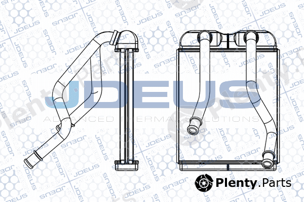 Jdeus M-2300570 — Heat Exchanger, interior heating