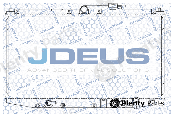 Jdeus M-0130520 — Radiator, engine cooling