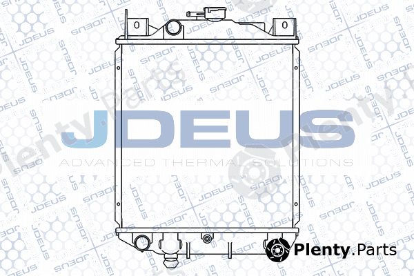 Jdeus 042M12 — Radiator, engine cooling