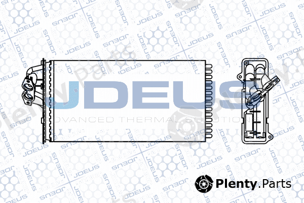 Jdeus M-217025A — Heat Exchanger, interior heating