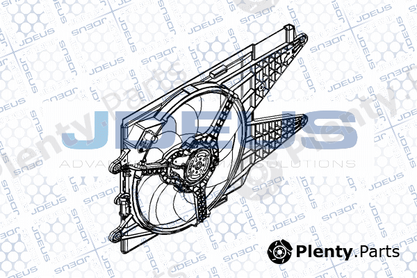 Jdeus EV0111530 — Fan, engine cooling