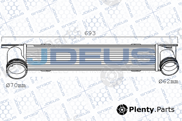 Jdeus 805M76A — Charge Air Cooler