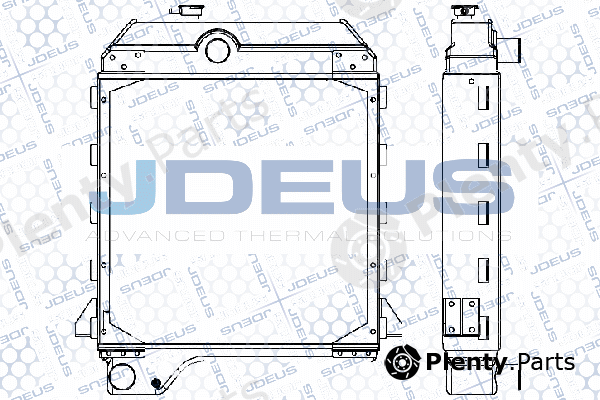 Jdeus 062M01 — Radiator, engine cooling