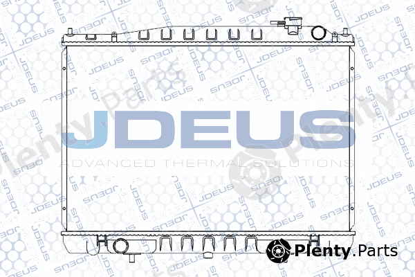 Jdeus M-019053A — Radiator, engine cooling