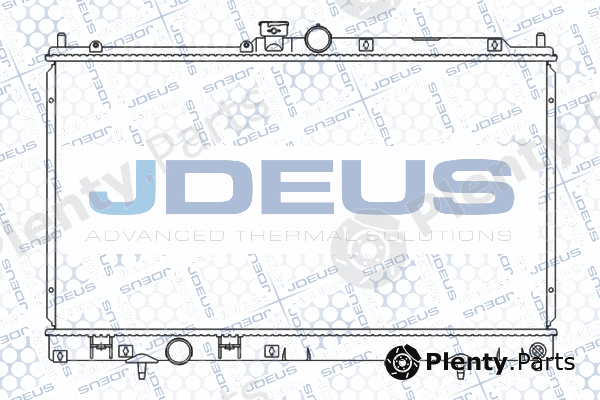 Jdeus M-018052A — Radiator, engine cooling