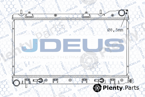 Jdeus M-026011A — Radiator, engine cooling