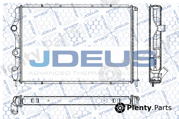 Jdeus RA0230450 — Radiator, engine cooling