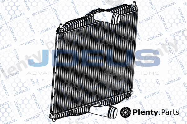 Jdeus RA8770000 — Charge Air Cooler