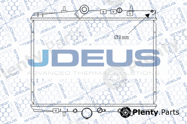 Jdeus M-0070470 — Radiator, engine cooling