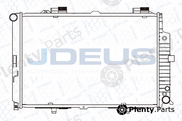 Jdeus M-0170640 — Radiator, engine cooling
