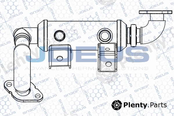 Jdeus EG012020C — Cooler, exhaust gas recirculation